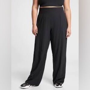 Athleta Nolita Wide Leg Pants size 18 Black